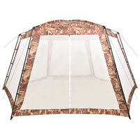 Tenda per Piscina in Tessuto 660x580x250 cm Mimetica 93050