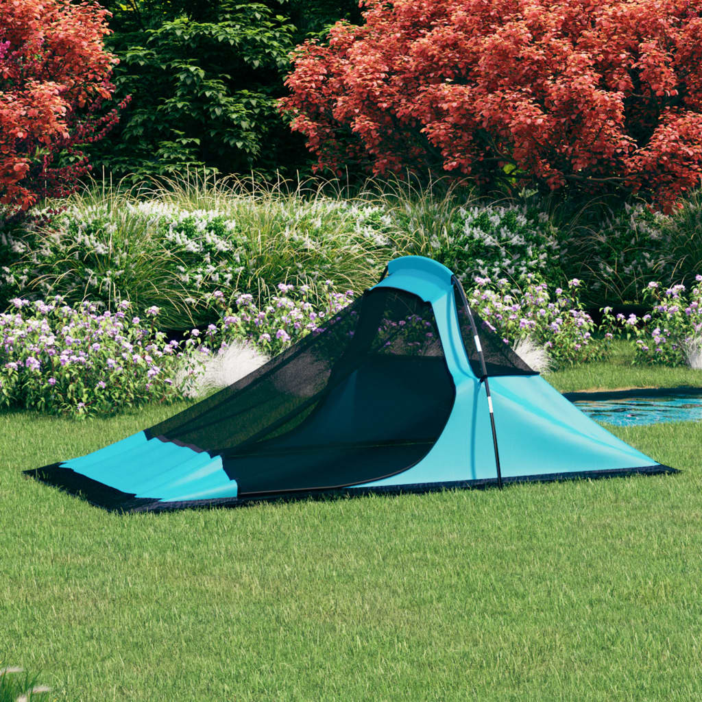 Tenda da Campeggio 317x240x100 cm Blu cod mxl 76963