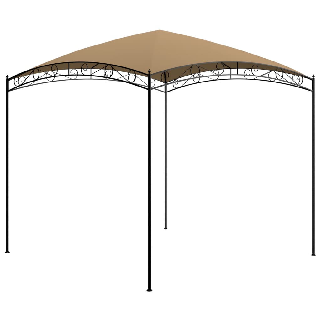 Gazebo 3x3x2,65 m Grigio Talpa 180 g/m² cod mxl 66103