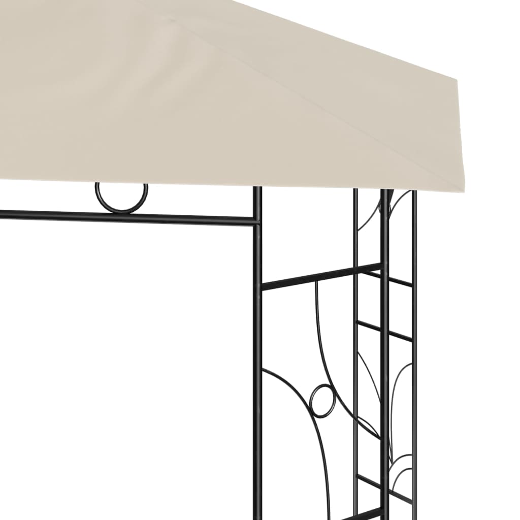 Gazebo 3x3x2,7 m Crema 160 g/m²cod mxl 71362