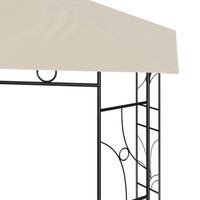 Gazebo 3x3x2,7 m Crema 160 g/m²cod mxl 71362