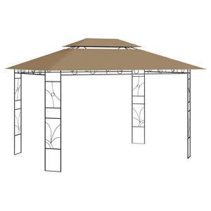 Gazebo 4x3x2,7 m Grigio Talpa 160 g/m² cod mxl 66024