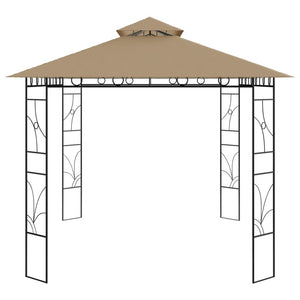 Gazebo 4x3x2,7 m Grigio Talpa 160 g/m² cod mxl 66024