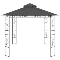 Gazebo 4x3x2,7 m Antracite 160 g/m²