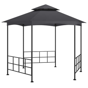 Gazebo con Pareti Laterali 3,1x2,7 m Antracite 313933