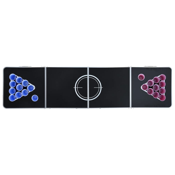 Tavolo da Beer Pong Pieghevole con Tazze e Palline 240 cm 3056793