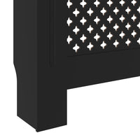 Copertura per Radiatore Nera in MDF 205 cm 325556