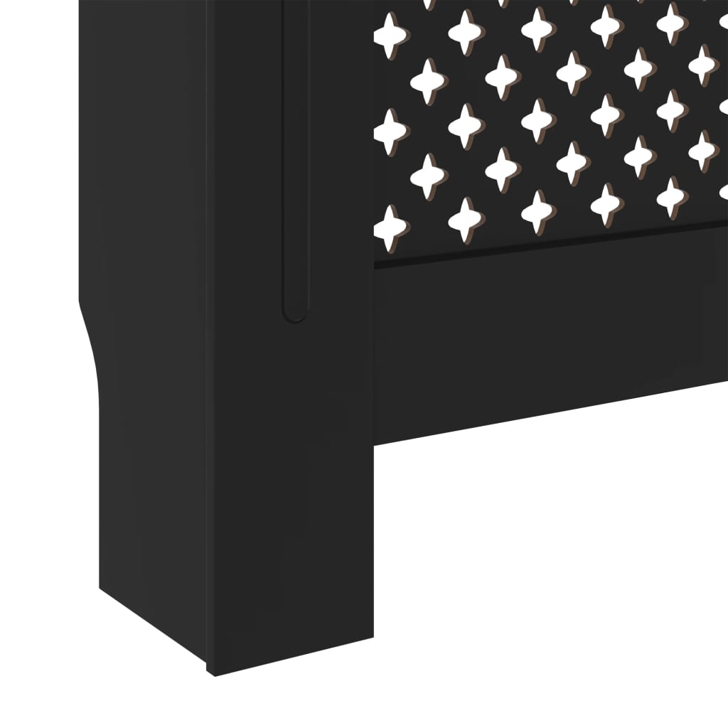 Copertura per Radiatore Nera in MDF 78 cm 325568