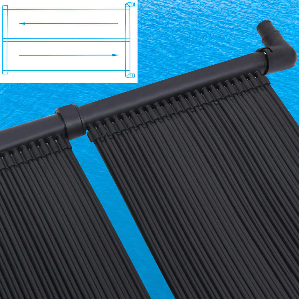 vid Pannello Solare Riscaldatore per Piscina 80x310 cm 313994