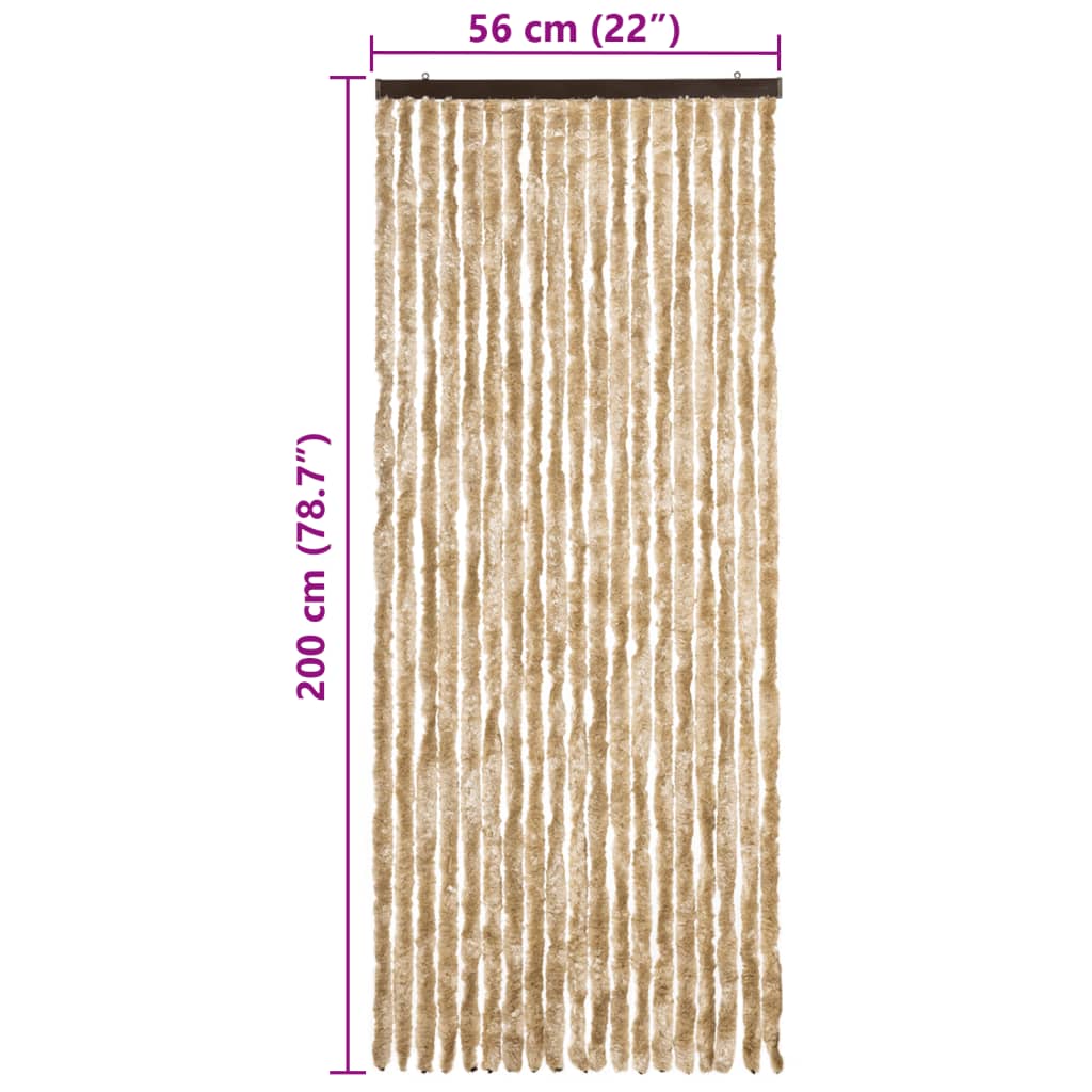 Zanzariera Beige 56x200 cm Ciniglia 315135