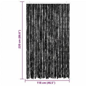 Zanzariera Antracite 120x220 cm Ciniglia 315143