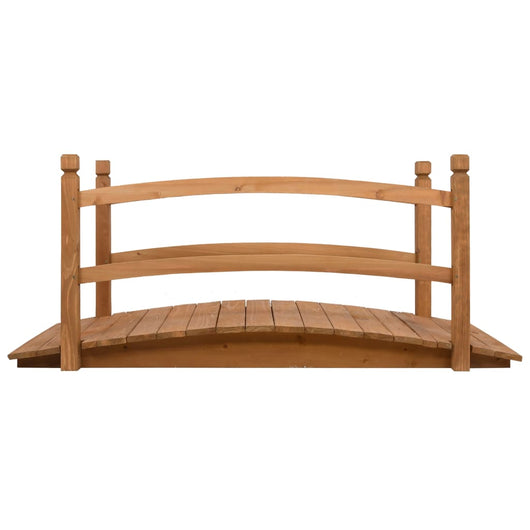 Ponte da Giardino 140x60x60 cm in Legno Massello di Abete cod mxl 72352