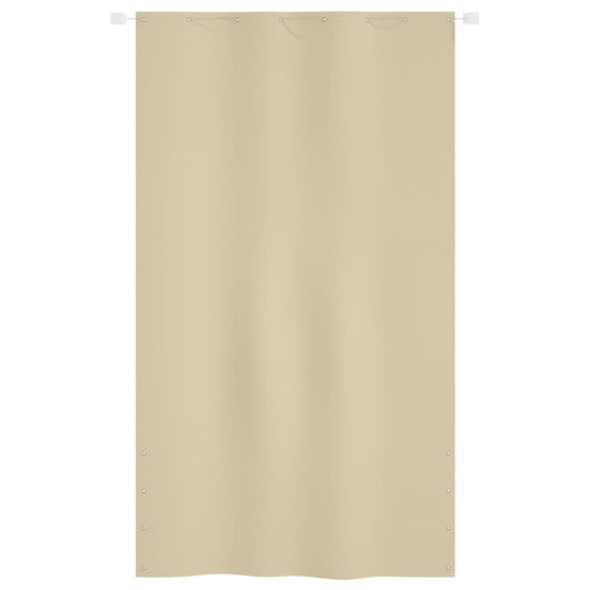 Paravento per Balcone Beige 140x240 cm in Tessuto Oxford 148506