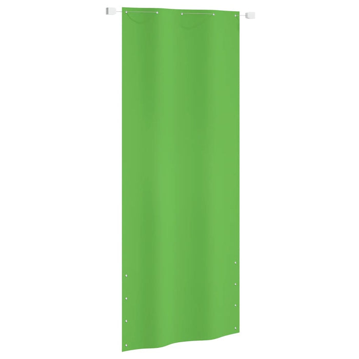 Paravento per Balcone Verde Chiaro 100x240 cm in Tessuto Oxford cod 9264