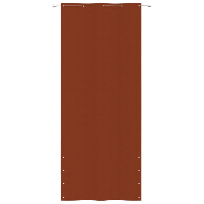 Paravento per Balcone Terracotta 100x240 cm in Tessuto Oxford 148519