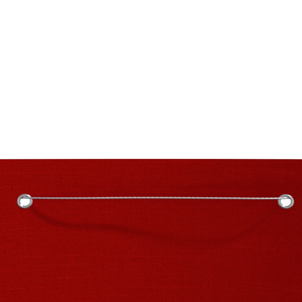 Paravento per Balcone Rosso 80x240 cm in Tessuto Oxford cod mxl 21728