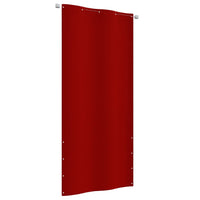 Paravento per Balcone Rosso 100x240 cm in Tessuto Oxford cod 9217