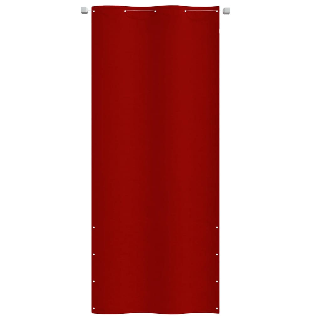 Paravento per Balcone Rosso 100x240 cm in Tessuto Oxford cod 9217