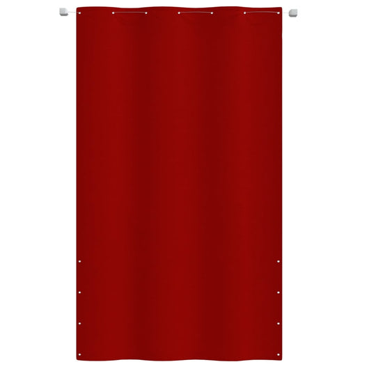 Paravento per Balcone Rosso 140x240 cm in Tessuto Oxford