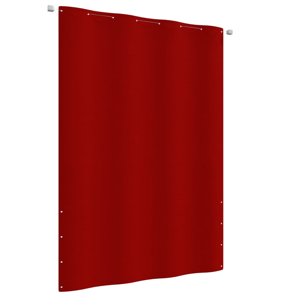 Paravento per Balcone Rosso 160x240 cm in Tessuto Oxford cod 9234