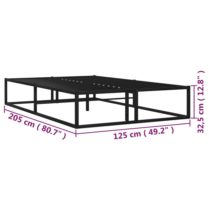 Giroletto Nero in Metallo 120x200 cm cod mxl 65328