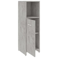 Set Mobili da Bagno 3 pz Grigio Cemento in Truciolato 3056911