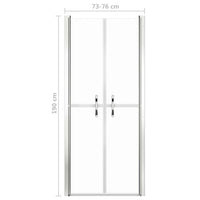 Porta per Doccia in ESG Trasparente 76x190 cm cod mxl 44608