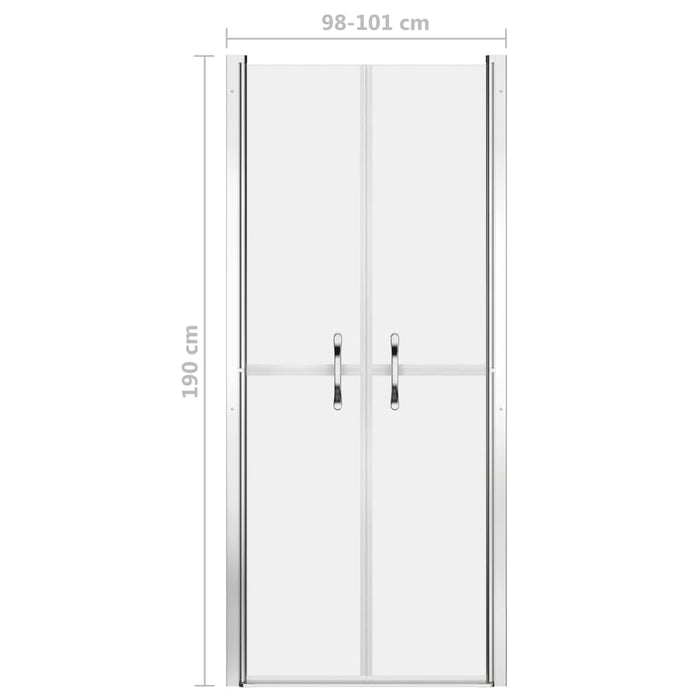 Porta per Doccia in ESG Satinato 101x190 cm cod mxl 40900