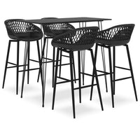 Set da Bar 5 pz Nero 3057375