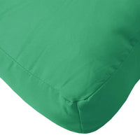 Cuscino per Pallet Verde 70x70x12 cm in Tessuto 314393