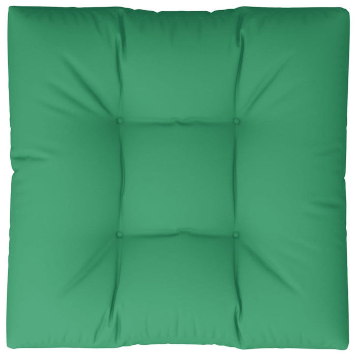 Cuscino per Pallet Verde 80x80x12 cm in Tessuto 314407