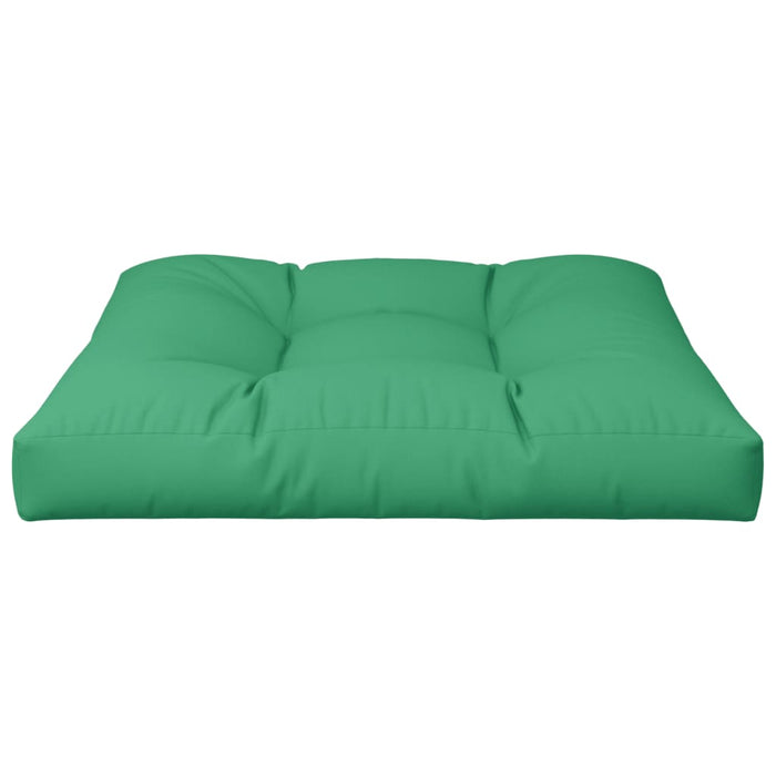 Cuscino per Pallet Verde 80x80x12 cm in Tessuto 314407