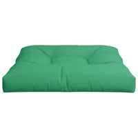 Cuscino per Pallet Verde 80x80x12 cm in Tessuto 314407