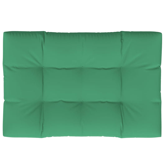 Cuscino per Pallet Verde 120x80x12 cm in Tessuto 314417