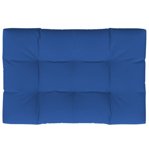 Cuscino per Pallet Blu Reale 120x80x12 cm in Tessuto 314419