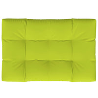 Cuscino per Pallet Verde Brillante 120x80x12 cm in Tessuto 314420