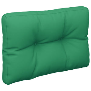 Cuscino per Pallet Verde 50x40x12 cm in Tessuto 314428