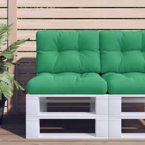 Cuscino per Pallet Verde 50x40x12 cm in Tessuto 314428