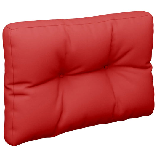 Cuscino per Divano Pallet Rosso 50x40x10 cm
