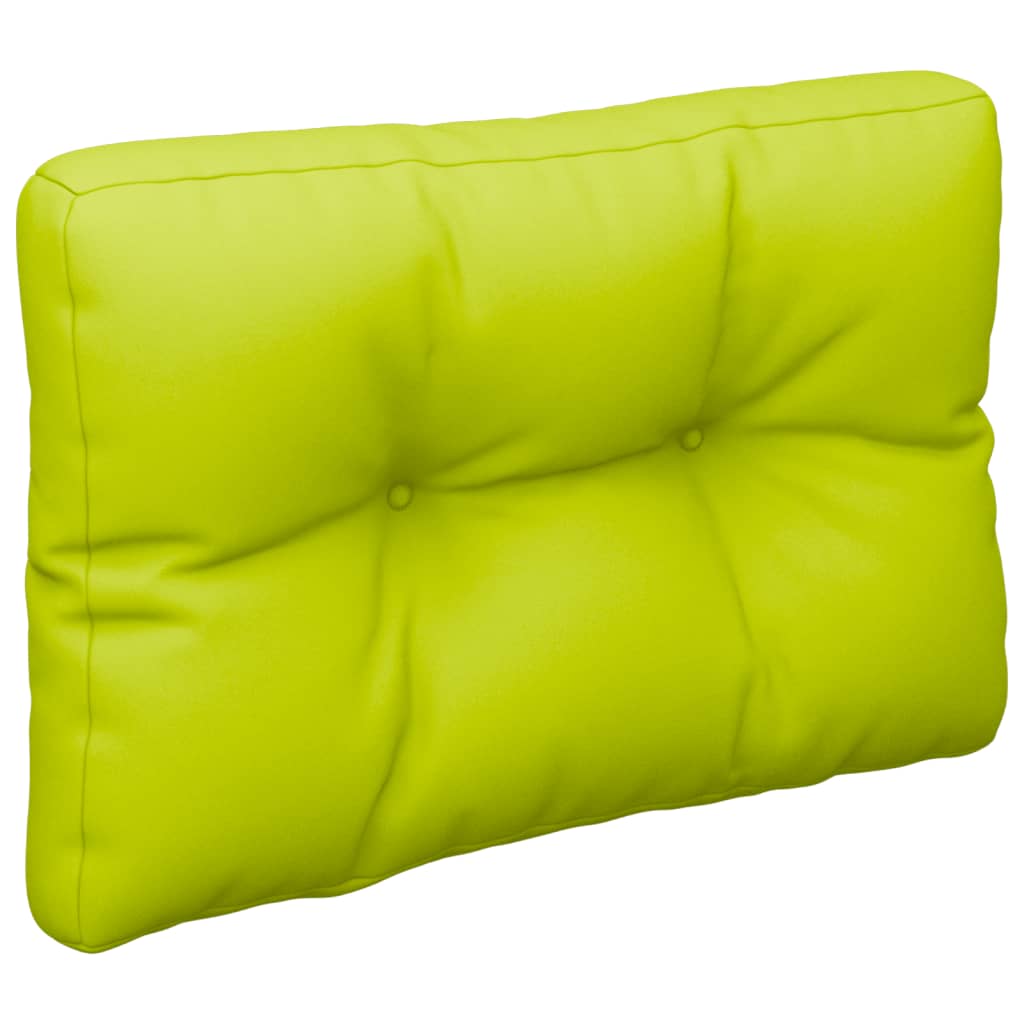 Cuscini per Divani in Pallet 2 pz Verde Intenso in Tessuto 314494