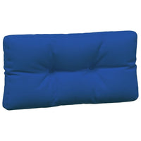 Cuscini per Pallet 3 pz Blu Reale in Tessuto 314568