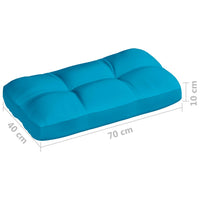 Cuscini per Divano Pallet 7 pz Blu cod mxl 68261