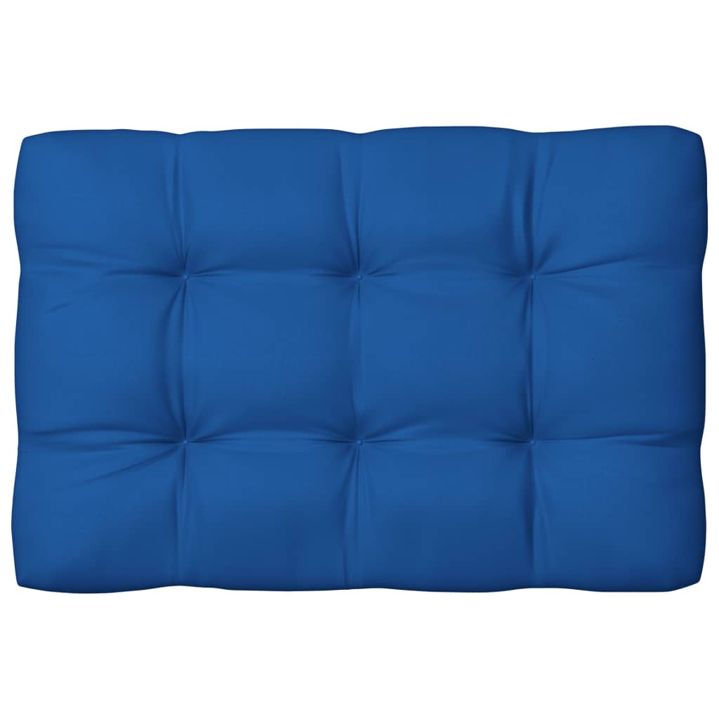 Cuscini per Divano Pallet 7 pz Blu Reale