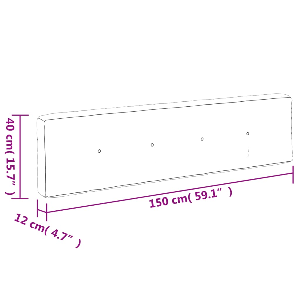 Cuscini per Divano su Pallet 2 pz Antracite cod mxl 57168