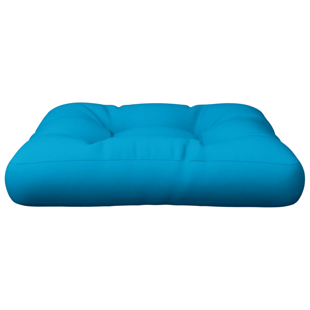 Cuscino per Pouf su Pallet Blu in Tessuto cod mxl 57140