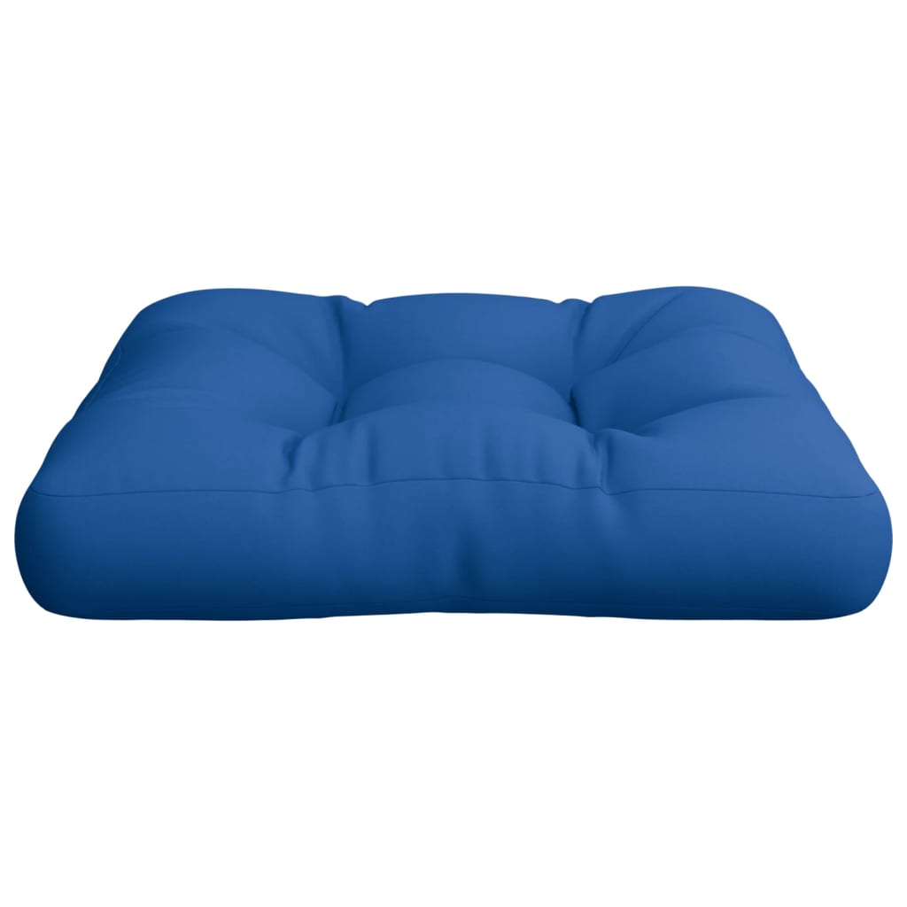 Cuscino per Pouf su Pallet Blu Reale in Tessuto cod mxl 57176