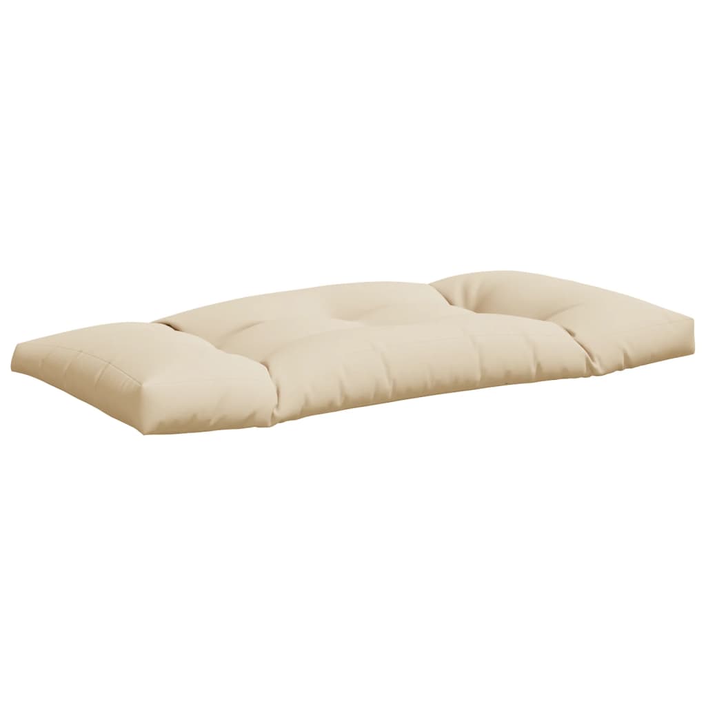 Cuscini per Pallet 2 pz Beige in Tessuto 314649