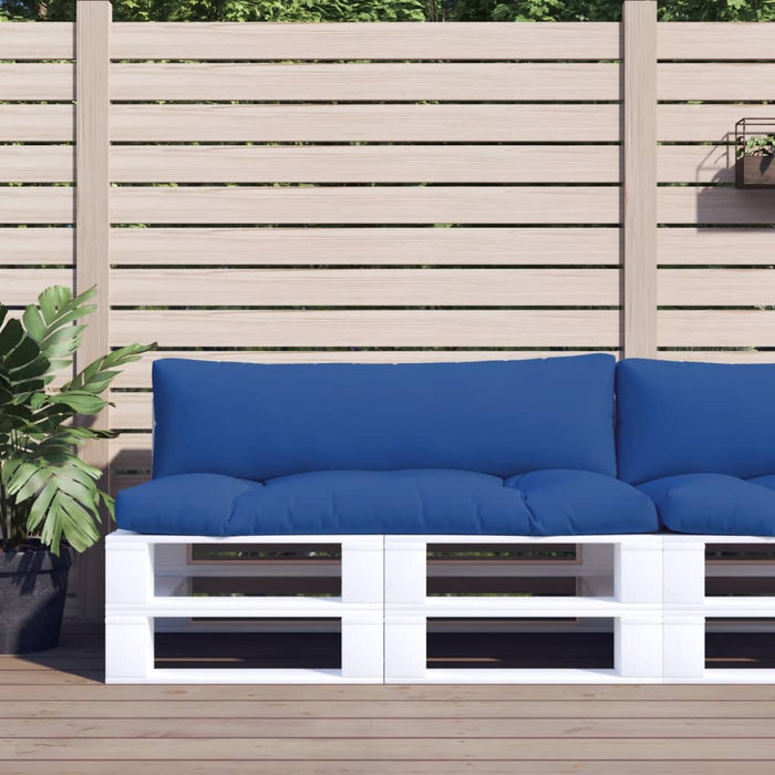 Cuscini per Divano Pallet 2 pz Blu Reale cod mxl 68009