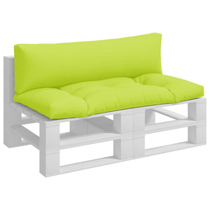 Cuscini per Divano Pallet 2 pz Verde Brillante cod mxl 68441