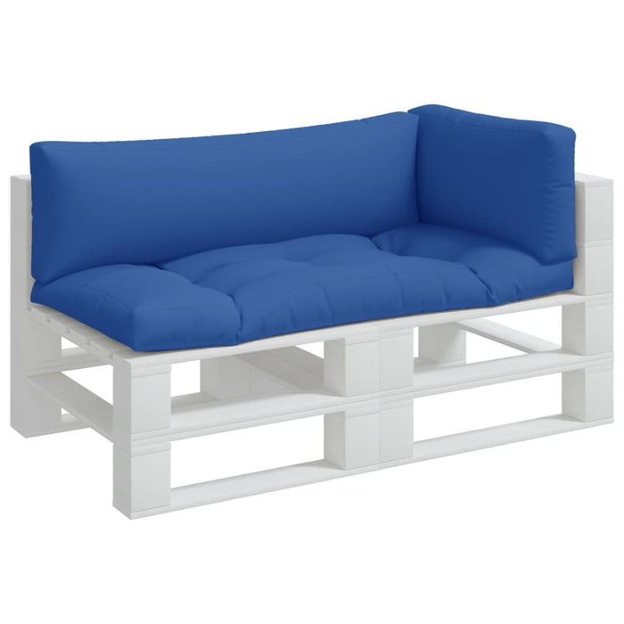 Cuscini per Divano su Pallet 3 pz Blu Reale cod mxl 68444